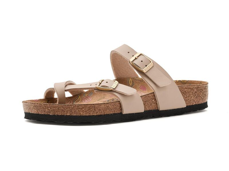 ビルケンシュトック レディース シューズ サンダル プリント Birkenstock Mayari Printed Footbed Sandcastle