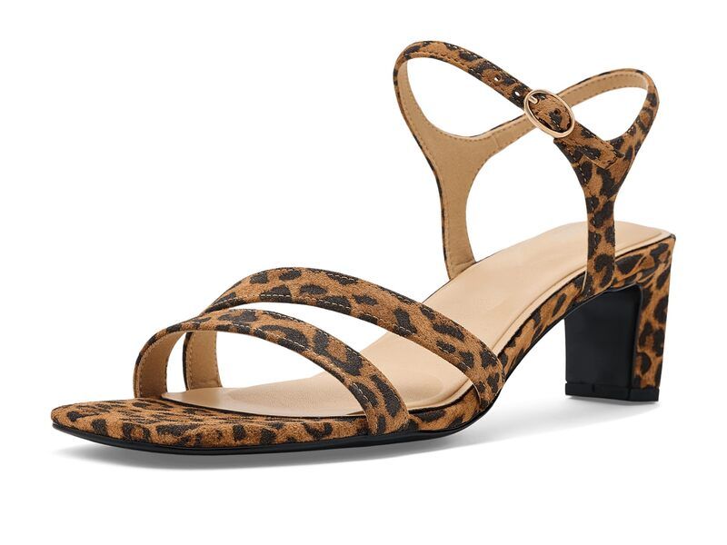 ロックポート レディース シューズ ヒール Rockporteddy Leopard Suede アニマル