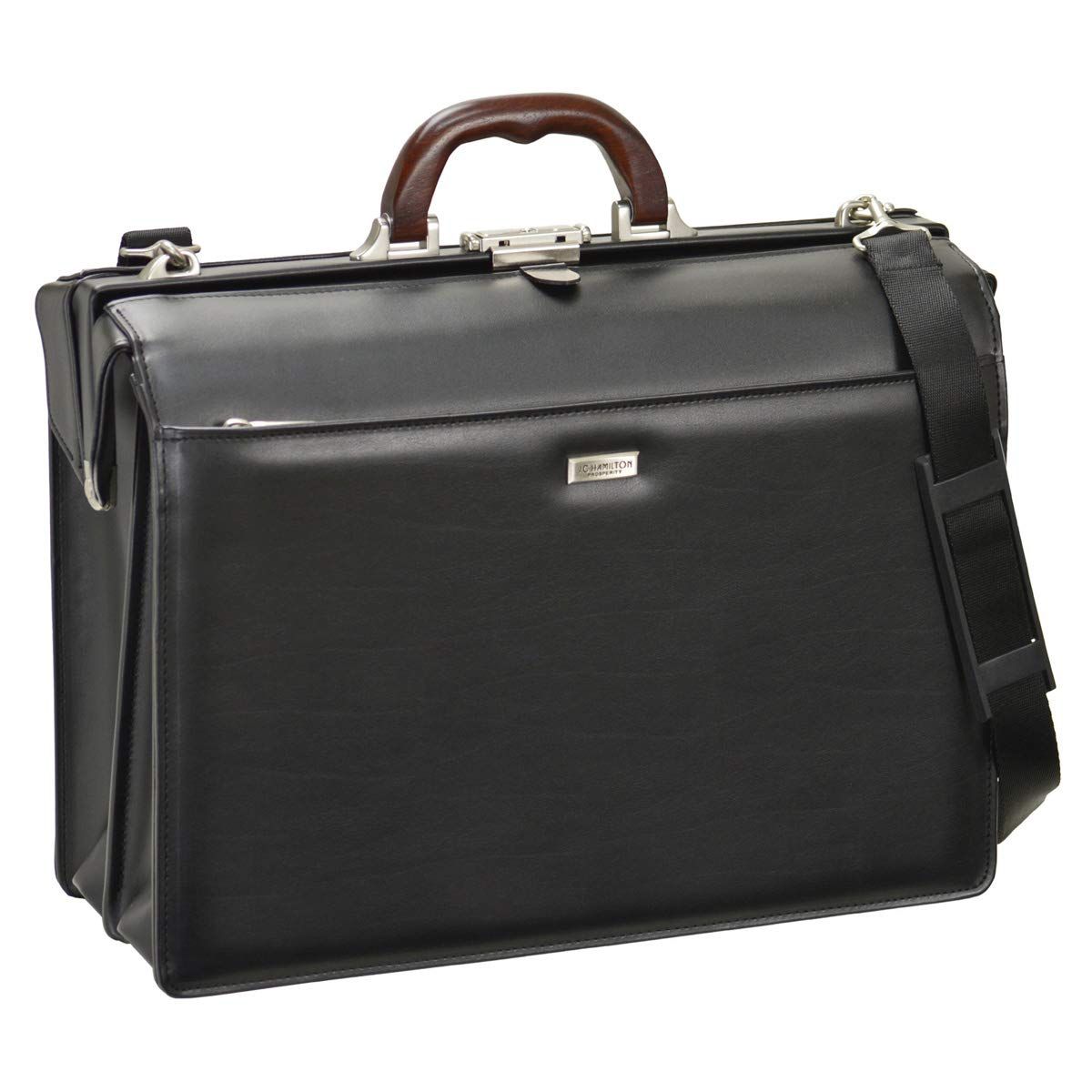 新品 (ジェイシー ハミルトン）J.C HAMILTON 22307 ダレスバッグ 木手シリーズ 軽量 肩アテ付ショルダーベルト 日本製