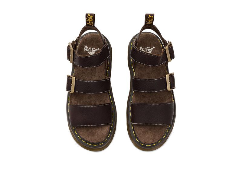 ドクターマーチン レディース シューズ サンダル Dr Martens Gryphon Quadark Brown ブラウン ドクターマーチン レディース シューズ サンダル Dr Martens Gryphon Quadark Brown ブラウン