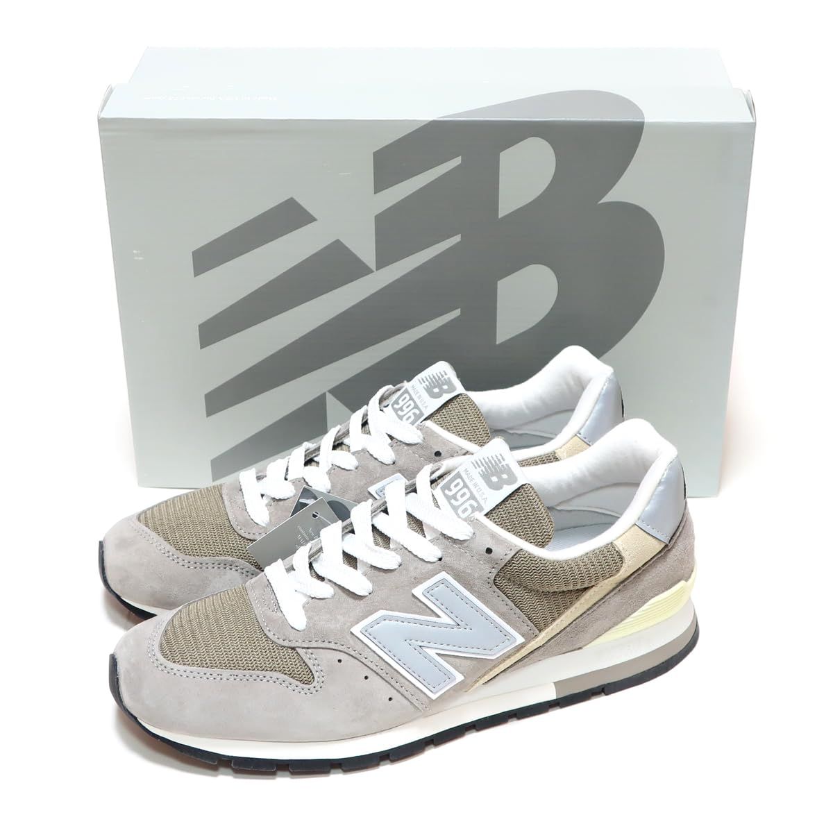 新品 [ニューバランス] メンズスニーカー [U996GR] [GRAY] [MADE IN USA] [WIDTH D] [国内正規品] (グレー 日本の靴のサイズ寸法 大人 数値 27.5 cm)