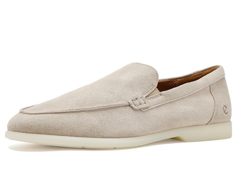 エコー メンズ シューズ スリッポン・ローファー ECCO Verona SlipOn Gravel Suede