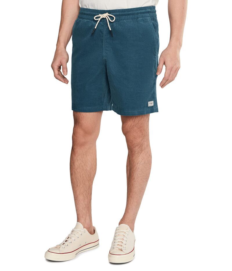 オニール メンズ ボトムス ハーフパンツ・ショーツ ショートパンツ ONeill Og Cord Elastic Waist 18 Shorts Blue Fusion ブルー