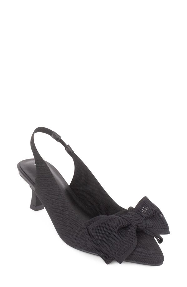 タハリ レディース シューズ ヒール Tahari Lagoslingback Pump Black ブラック