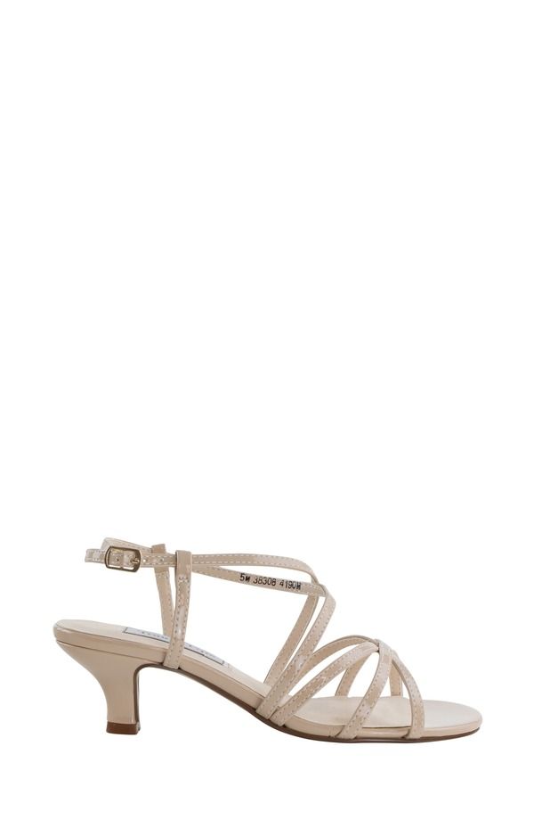 タッチアップ レディース シューズ ヒール サンダル Touch Ups Eileen Strappy Sandal Nude タッチアップ レディース シューズ ヒール サンダル Touch Ups Eileen Strappy Sandal Nude