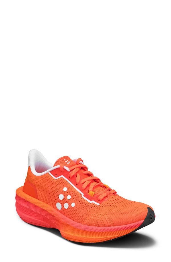 クラフト レディース シューズ スニーカー Craft Endurance 2 Running Shoe Flourange Contrast Pink ピンク