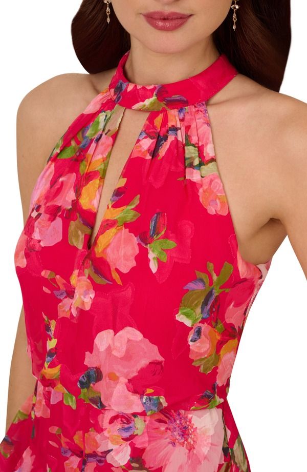 アドリアナ パペル レディース トップス ワンピース フラワー柄 フリル フラワー Adrianna Papell Floral Ruffle Mermaid Cocktail Dress Pink Multi ピンク アドリアナ パペル レディース トップス ワンピース フラワー柄 フリル フラワー Adrianna Papell Floral Ruffle Mermaid Cocktail Dress Pink Multi ピンク