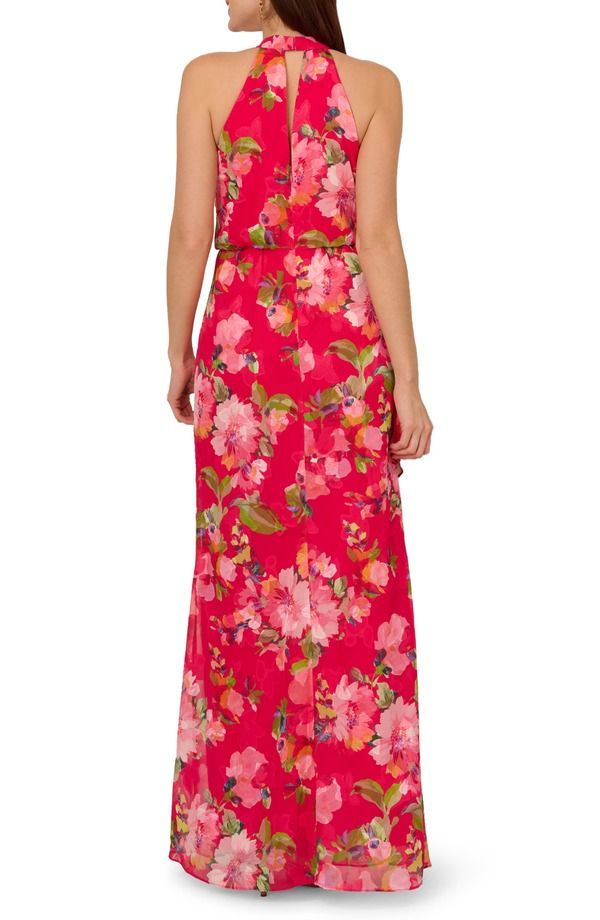アドリアナ パペル レディース トップス ワンピース フラワー柄 フリル フラワー Adrianna Papell Floral Ruffle Mermaid Cocktail Dress Pink Multi ピンク アドリアナ パペル レディース トップス ワンピース フラワー柄 フリル フラワー Adrianna Papell Floral Ruffle Mermaid Cocktail Dress Pink Multi ピンク