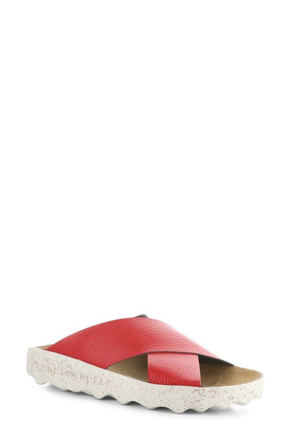 フライロンドン レディース シューズ サンダル Asportuguesas by Fly London Crosslide Sandal Burnt Red レッド