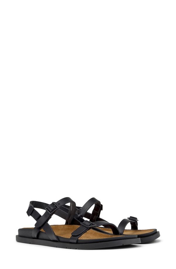 カンペール レディース シューズ サンダル Camper Lluc Sandal Black ブラック