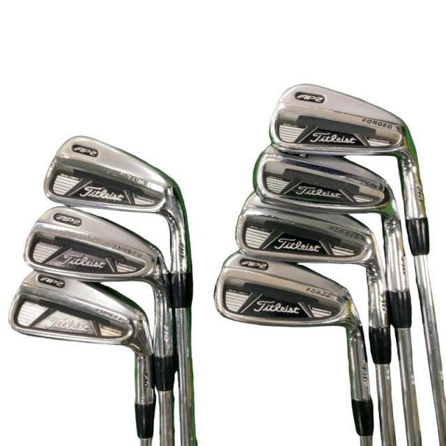 【中古】 タイトリスト Titleist AP2 710 8S アイアンセット IR Dynamic Gold (フレックスS) メンズ 男性用 右利き 右用 Dランク ゴルフクラブ