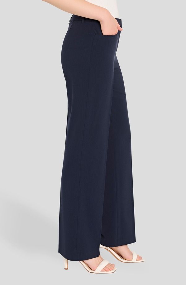 タハリエーエスエル レディース ボトムス レギンス パンツ Tahari ASL Flare Pants New Navy ネイビー