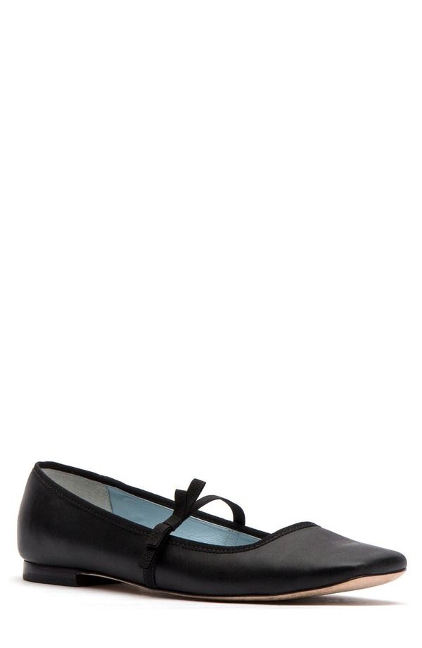 フランセスバレンタイン レディース シューズ パンプス Frances Valentine Squaretoe Mary Jane Black ブラック
