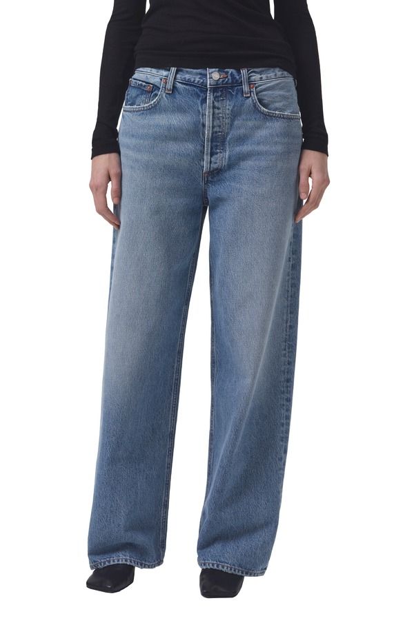 アゴルド レディース ボトムス デニムパンツ ジーンズ AGOLDE Low Slung Baggy Jeans Libertine