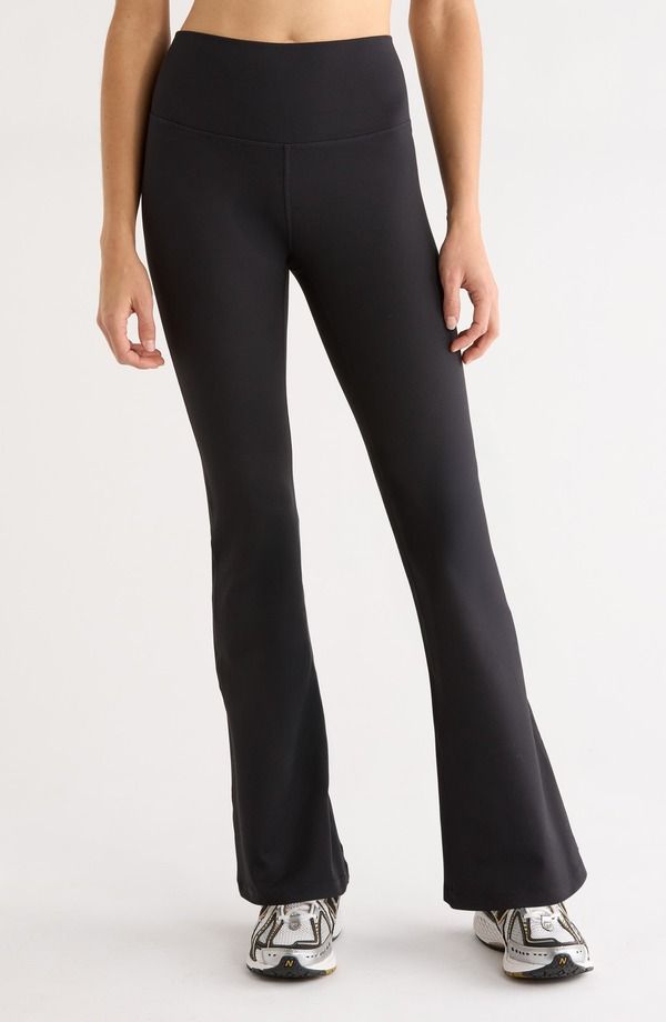 ゼラ レディース ボトムス カジュアルパンツ レギンス Zella Live In Flare Leggings Black ブラック の商品写真