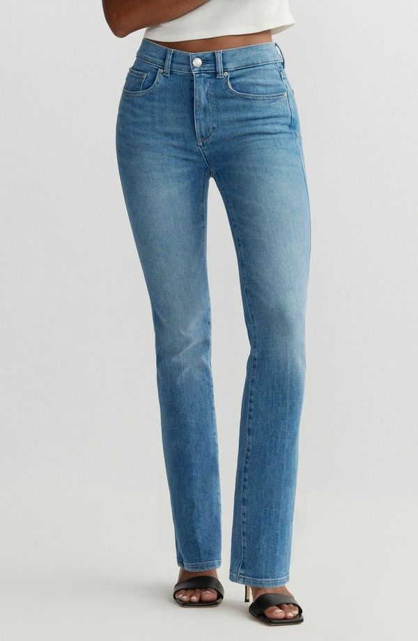 ディーエル 1961 レディース ボトムス デニムパンツ ジーンズ DL1961 Mara Instasculpt Straight Mid Rise Jeans Provincetown