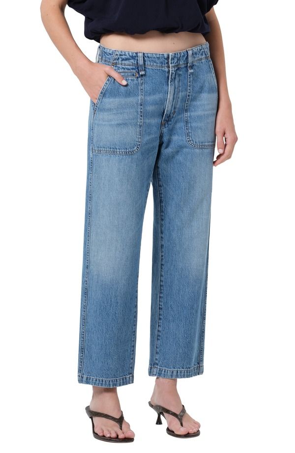 シチズンズ オブ ヒューマニティ レディース ボトムス デニムパンツ アンクル ジーンズ Citizens of Humanity Winslow Utility Ankle Jeans Rowena Light Medium Indigo インディゴ