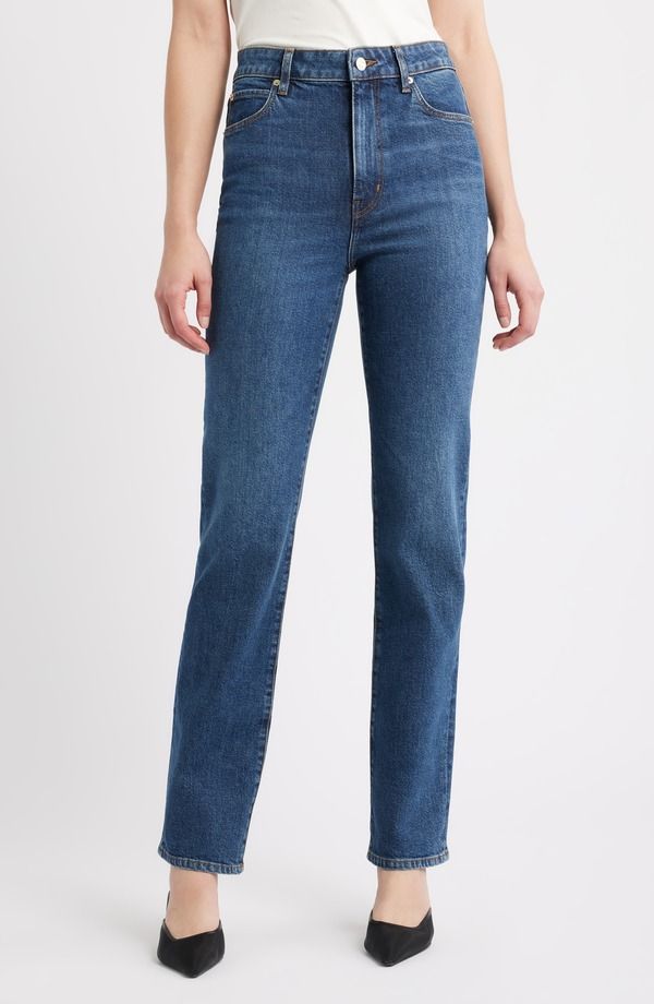 フレーム レディース ボトムス デニムパンツ ストレート ハイウエスト ジーンズ FRAME The Ruler High Waistraight Leg Jeans Rory