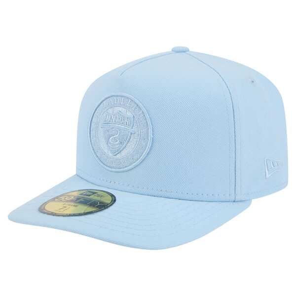 ニューエラ メンズ アクセサリー 帽子 Mens New Era Light Blue Philadelphia Union Color Pack AFrame 59FIFTY Fitted Hat Light Blue ブルー