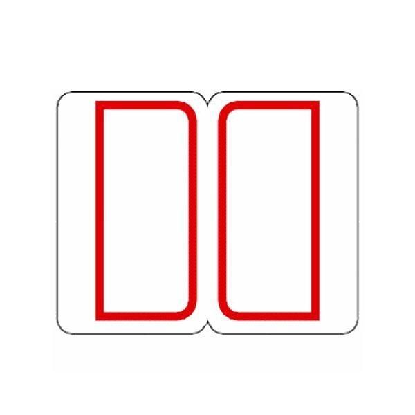 （まとめ） ライオン事務器 インデックスラベル27×34mm 赤 RL1 1パック（180片：9片×20シート） 〔×30セット〕