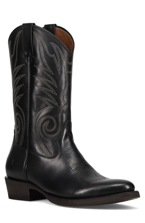 フライ メンズ シューズ ブーツ・レインブーツ Frye Grady Western Boot Black ブラック