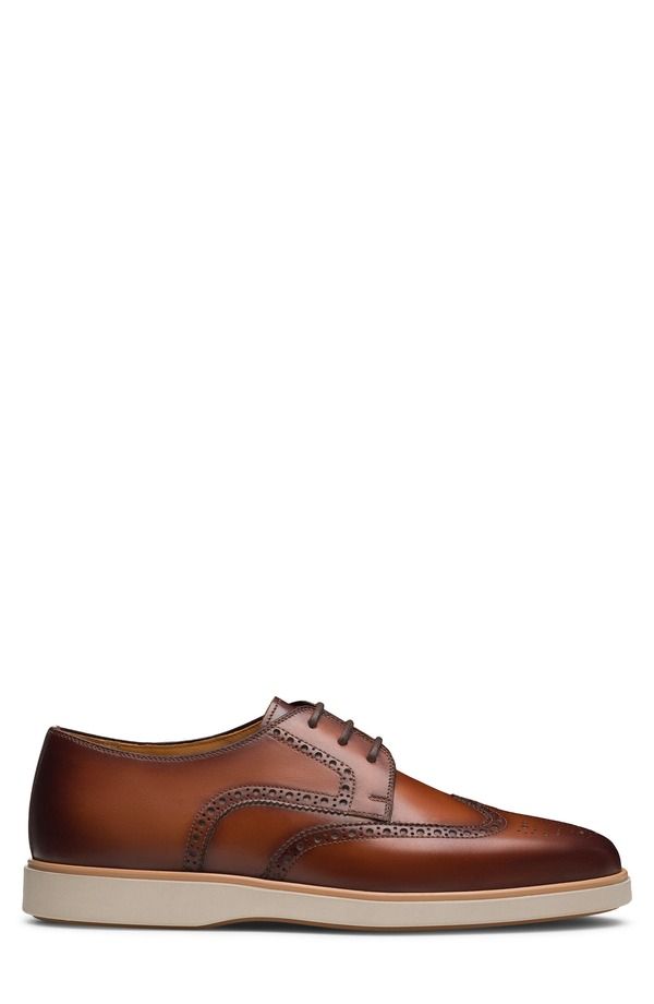 メンズ MAGNANNI マグナーニ ウィングチップ ドレスシューズ ブラウン