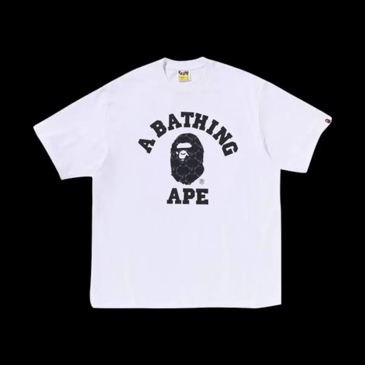 アベイシングエイプ モノグラム カレッジ Tシャツ (2XL)