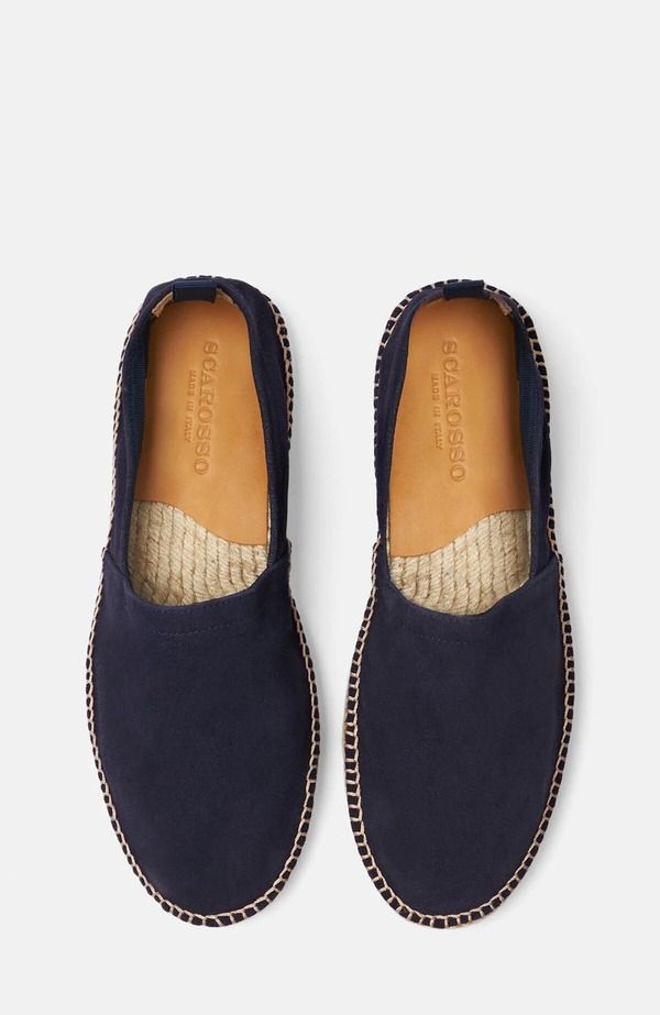 スカロッソ メンズ シューズ スリッポン・ローファー SCAROSSO Pablo Espadrilles Blue Suede ブルー スカロッソ メンズ シューズ スリッポン・ローファー SCAROSSO Pablo Espadrilles Blue Suede ブルー