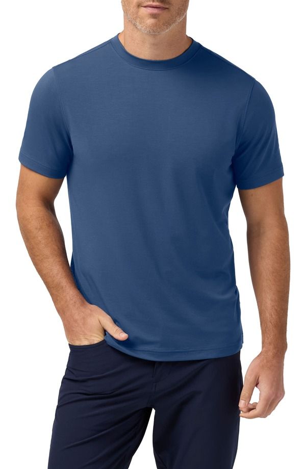 ミズンメイン メンズ トップス Tシャツ MizzenMain Knox Performance TShirt Midnight Navy ネイビー