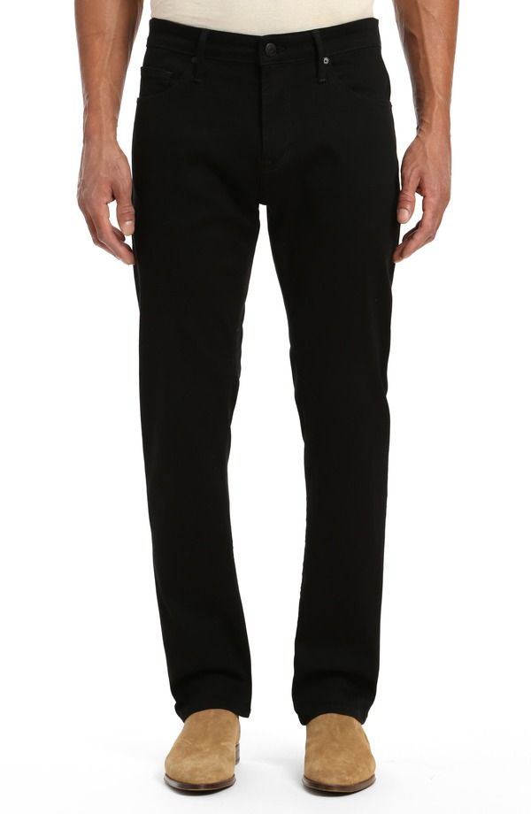 マーヴィ ジーンズ メンズ ボトムス デニムパンツ Mavi Jeans Matt Relaxed Straight Fit Jeans Uble Black Supermove ブラック