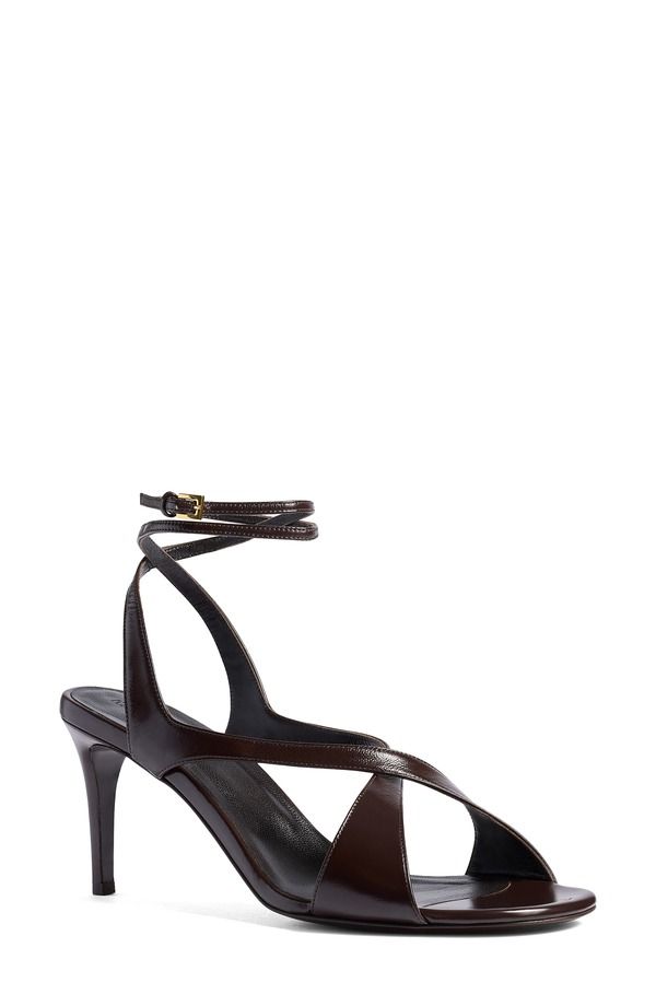 カイト レディース シューズ サンダル アンクル Khaite Liriankle Strap Sandal 950 Dark Brown ブラウン