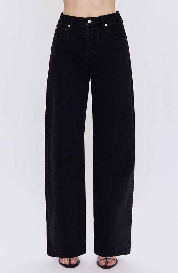 ピストーラ レディース ボトムス デニムパンツ ワイドレッグ ハイウエスト ジーンズ Pistola Tate High Waist Wide Leg Jeans Midnight Hour