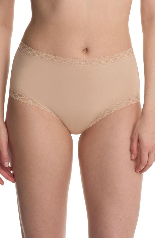 ナトリ レディース アンダーウェア パンツ コットン Natori Bliss Cotton Full Brief Lt Mocha モカ 7,584円