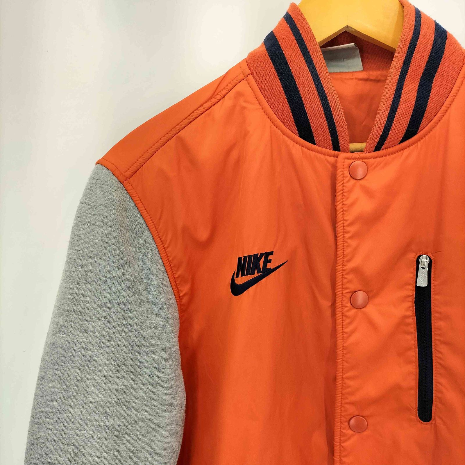 ナイキ NIKE ナイロン&スウェットスタジャン メンズ JPN：L - メルカリ