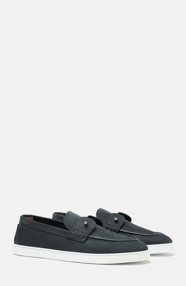 スカロッソ レディース シューズ スリッポン・ローファー SCAROSSO Coline Loafers Night Blue Nubuck ブルー
