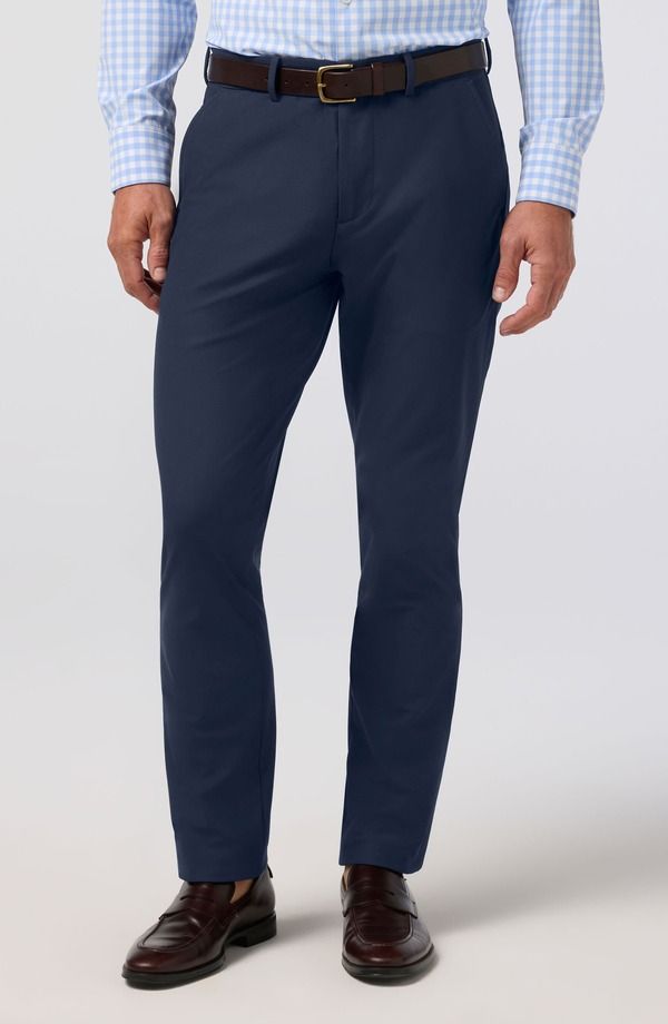 ミズンメイン メンズ ボトムス カジュアルパンツ MizzenMain Upton Flat Front Chinos Navy ネイビー