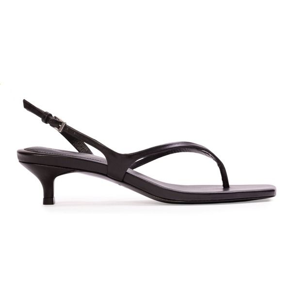 ブラックスエードスタジオ レディース シューズ サンダル レザー BLACK SUEDE STUDIO Mehak 35 Leather Sandal Black Leather ブラック