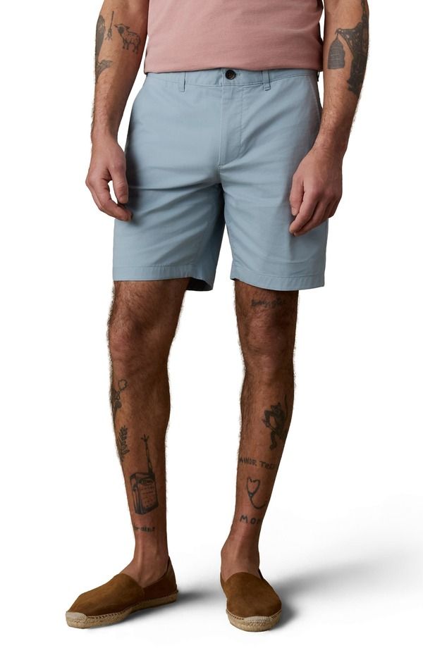 ファレティ メンズ ボトムス ハーフパンツ・ショーツ ショートパンツ コットン Faherty Movement Organicotton Blend Chino Shorts Hull Teal ティール