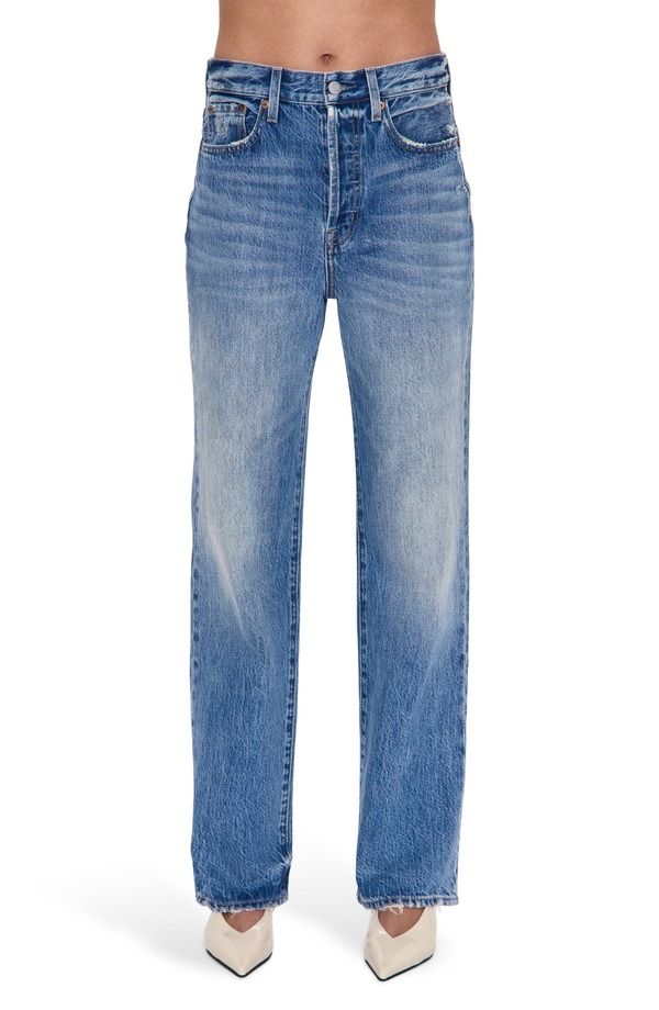 ピストーラ レディース ボトムス デニムパンツ ストレート ハイウエスト ジーンズ Pistola Cassie High Waistraight Leg Jeanserpentine Vintage
