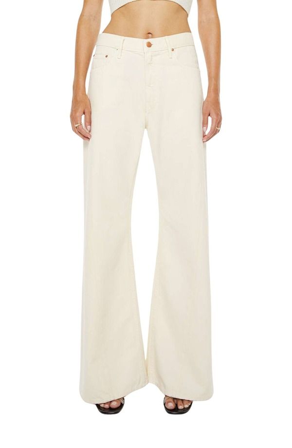 マザー レディース ボトムス デニムパンツ ワイドレッグ ハイウエスト ジーンズ MOTHER Lemon Twist High Waist Wide Leg Jeans Natural