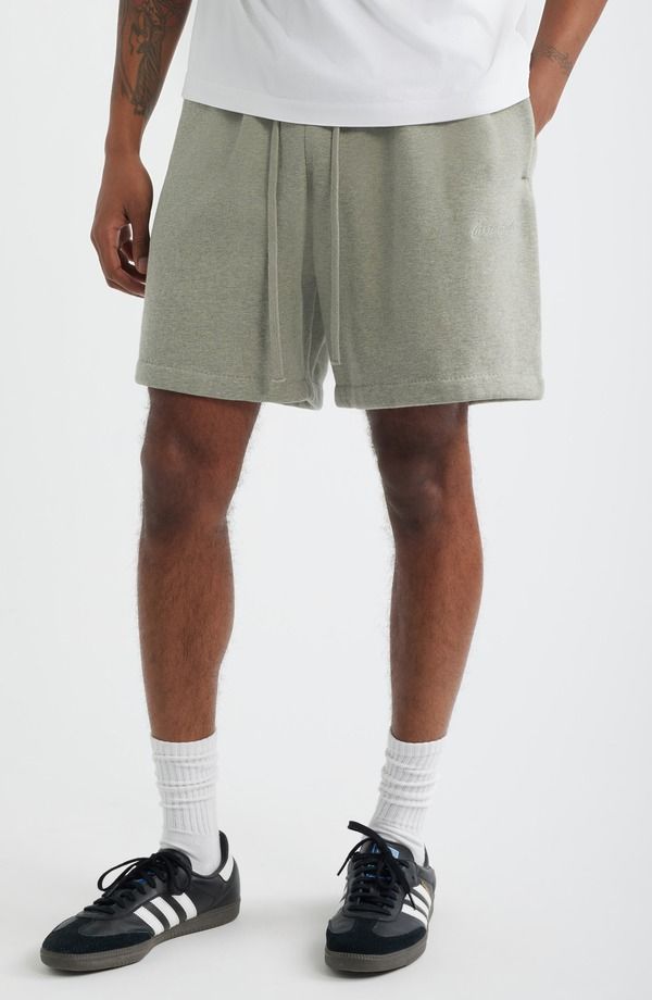 フィアオブゴッド メンズ ボトムス ハーフパンツ・ショーツ ショートパンツ Fear of God Essentialsignature Classic Fit Sweat Shorts ConcreteDark Concrete Heather ヘザー