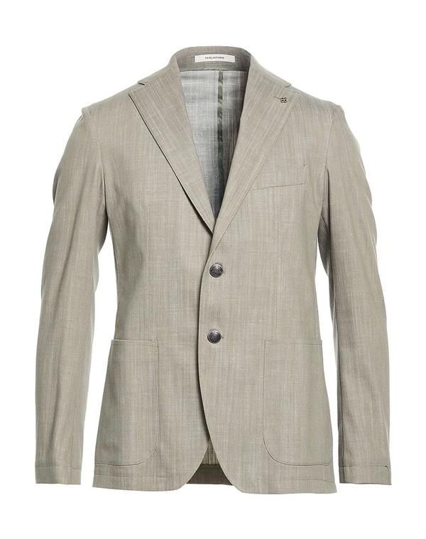 タリアトーレ メンズ アウター ジャケット・ブルゾン TAGLIATORE テーラードジャケット Sage Green グリーン