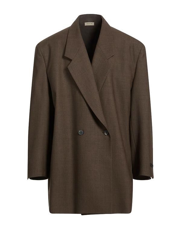 フィアオブゴッド メンズ アウター コート FEAR OF GOD コート Chocolate Brown ブラウン