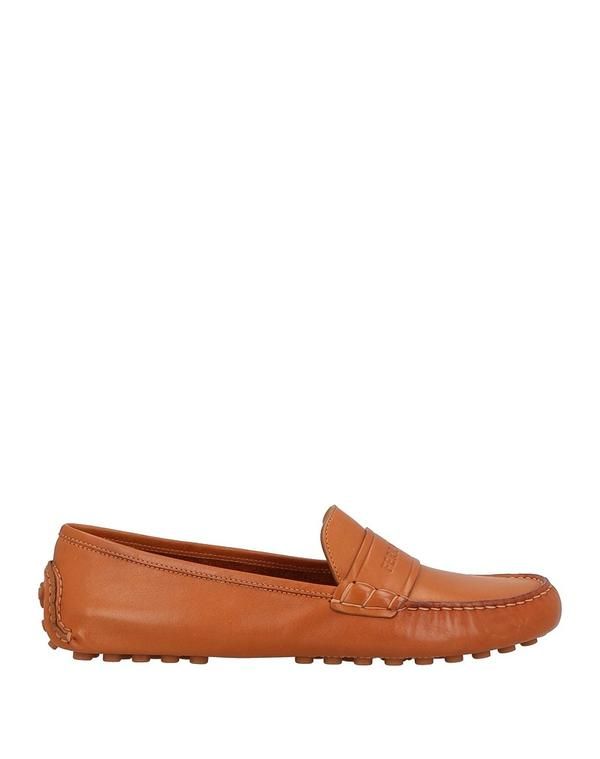 フェラガモ メンズ シューズ スリッポン・ローファー FERRAGAMO モカシン Camel キャメル