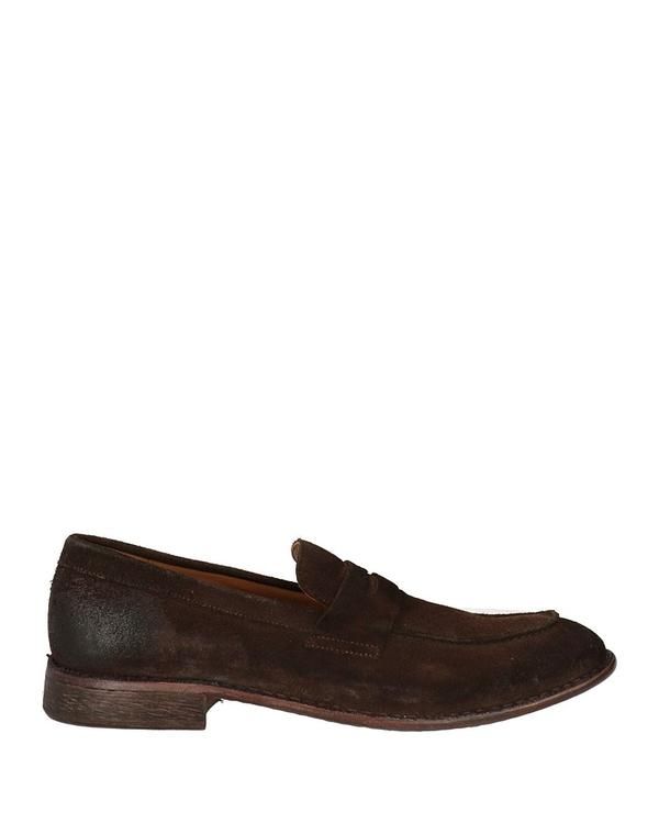 モマ メンズ シューズ スリッポン・ローファー MOMA モカシン Dark Brown ブラウン