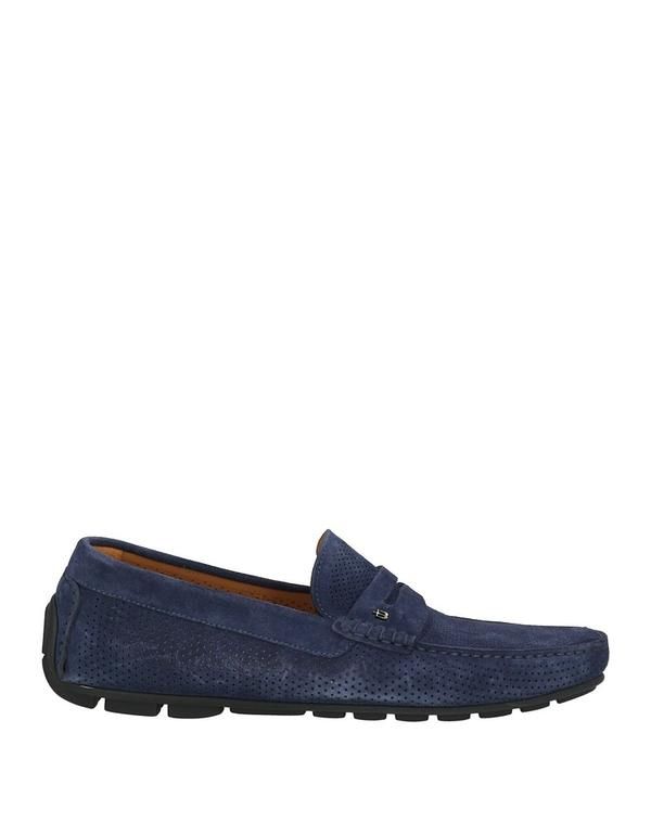 ボールディーニ メンズ シューズ スリッポン・ローファー BALDININI モカシン Navy ネイビー