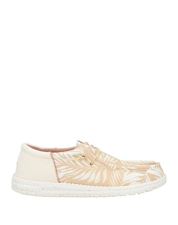 ヘイデュード メンズ シューズ スリッポン・ローファー HEY DUDE モカシン Beige ベージュ