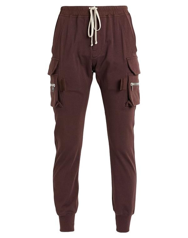 リックオウエンス メンズ ボトムス カジュアルパンツ RICK OWENS パンツ Chocolate Brown ブラウン