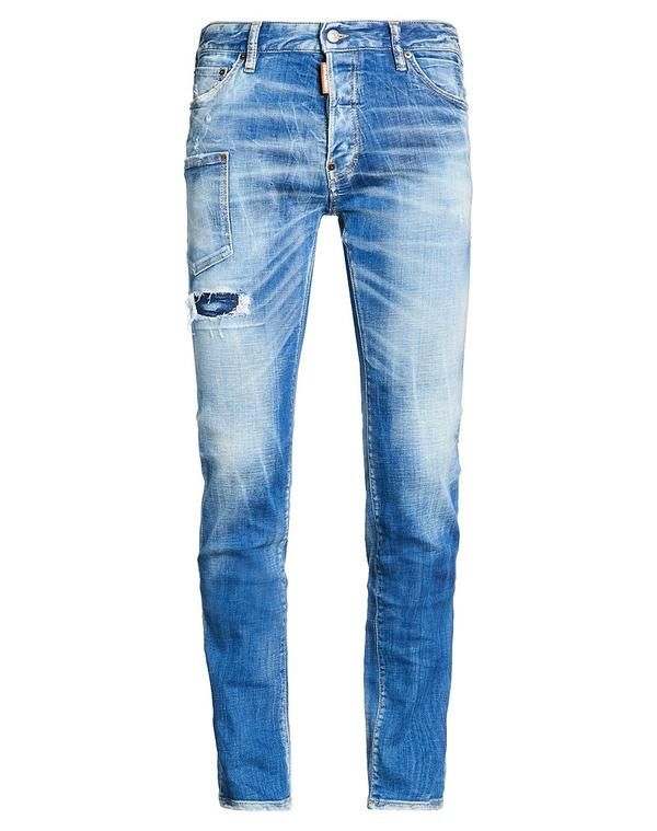 ディースクエアード メンズ ボトムス デニムパンツ DSQUARED2 スキニー Blue ブルー
