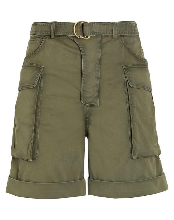 バルマン メンズ ボトムス ハーフパンツ・ショーツ BALMAIN ショートパンツ＆バミューダパンツ Military Green グリーン
